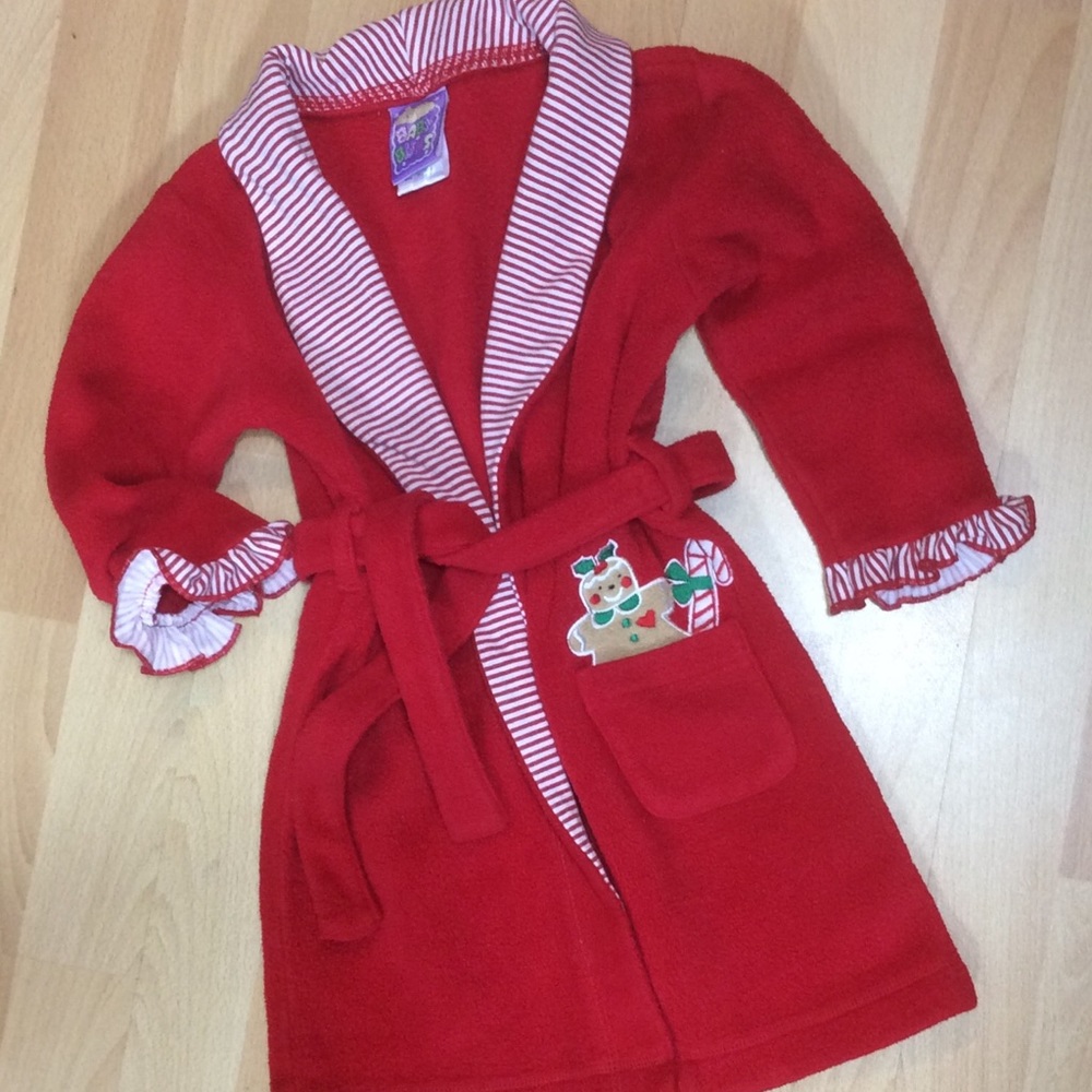 Girl’s Christmas Robe sz 24 months
